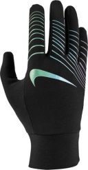 Rękawiczki damskie do biegania Nike Dri-FIT Lightweight czarne N1004258904 M. Czarne rękawiczki damskie Nike, bez wzorów. Za 172.98 zł.