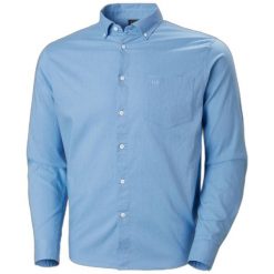 Koszula zwykła Helly Hansen Club. Niebieskie koszule męskie Helly Hansen, m, bez wzorów, eleganckie, bez kołnierzyka, bez ramiączek. Za 441.50 zł.