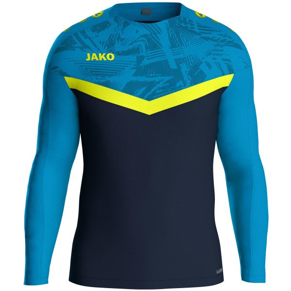 Bluza Jako Iconic. Niebieskie bluzy damskie Jako, l, bez wzorów, z elastanu, sportowe, bez ramiączek, bez kaptura. Za 258.00 zł.