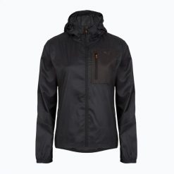 Kurtka do biegania damska PUMA Seasons Windcell Running Jacket. Czarne kurtki sportowe damskie Puma, l, bez wzorów, z materiału, bez ramiączek, bez kaptura, do biegania. Za 349.99 zł.