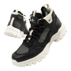 Buty trekkingowe Tamaris Active 1-25207-30 032 czarne. Czarne obuwie trekkingowe damskie z materiału, bez zapięcia. Za 328.84 zł.