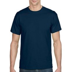 Koszulka DryBlend Unisex Dla Dorosłych. Niebieskie bluzki damskie GILDAN, xl, bez wzorów, sportowe, bez kołnierzyka, bez ramiączek. Za 56.99 zł.