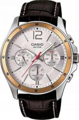 Zegarek Casio Zegarek Męski CASIO MTP-1374L-7AVDF + BOX. Zegarki męskie Casio, bez wzorów. Za 268.45 zł.