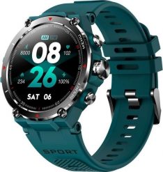 Smartwatch DCU Tecnologic Strava Zielony (S0448504). Zielone zegarki smartwatch dcu tecnologic, bez wzorów. Za 569.01 zł.