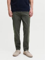 Jack & Jones Chinosy Marco Arthur 12260904 Szary Slim Fit. Szare eleganckie spodnie męskie Jack & Jones, bez wzorów, z bawełny. Za 249.99 zł.