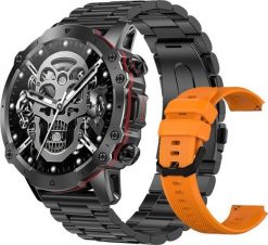 Smartwatch Rubicon RNCF18 Czarny. Czarne zegarki smartwatch Rubicon, bez wzorów. Za 239.00 zł.