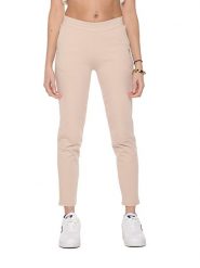 Bluza z kieszeń na co dzień na siłownię. Brązowe bluzy damskie LEONE 1947 APPAREL, xl, bez wzorów, bez ramiączek, bez kaptura. Za 248.39 zł.