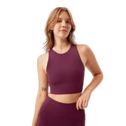 Biustonosz dla kobiet Girlfriend Collective Dylan. Czerwone bielizna sportowa damska GIRLFRIEND COLLECTIVE, l, bez wzorów. Za 257.50 zł.