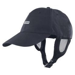 Czapka z daszkiem ION Surf Cap Black 2026. Czarne czapki damskie ION, bez wzorów, z materiału, sportowe. Za 179.00 zł.