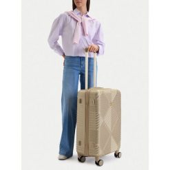 Walizka średnia Nine West. Żółte walizki damskie Nine West, bez wzorów, średnie. Za 359.99 zł.