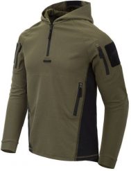 Helikon-Tex Bluza RANGE HOODIE - TopCool - Olive Green/Czarny. Czarne bluzy męskie HELIKON-TEX, m, bez wzorów, bez ramiączek, bez kaptura. Za 200.70 zł.