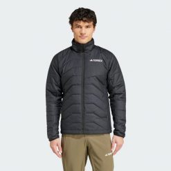 Kurtka Terrex Multi Synthetic Insulated. Czarne kurtki męskie Adidas, l, bez wzorów, z materiału, sportowe, bez kaptura. Za 569.00 zł.