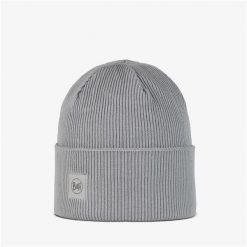 Czapka BUFF Crossknit Beanie Solid. Niebieskie czapki damskie Buff, bez wzorów. Za 145.92 zł.
