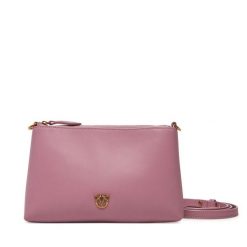 Torebka PINKO. Fioletowe listonoszki damskie Pinko, bez wzorów, bez dodatków. Za 379.99 zł.