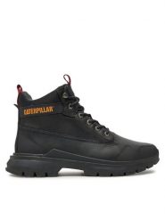 CAT Footwear Trzewiki Colorado Sneaker Wp P725946 Czarny. Czarne botki męskie CAT Footwear, bez wzorów, ze skóry, bez obcasa, bez zapięcia. Za 449.00 zł.