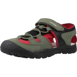 Sandały GEOX J VANIETT B Zielony. Zielone sandały damskie Geox, na lato, bez wzorów, z syntetyku, bez zapięcia. Za 160.99 zł.