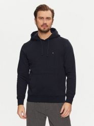 Tommy Hilfiger Bluza Essential MW0MW37235 Granatowy Regular Fit. Niebieskie bluzy męskie Tommy Hilfiger, m, bez wzorów, z bawełny, bez ramiączek, bez kaptura. Za 309.99 zł.