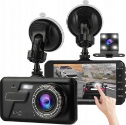 Wideorejestrator Dexxer REJESTRATOR JAZDY HD KAMERA COFANIA DOTYKOWY EKRAN PV12. Wideorejestratory DexXer. Za 139.99 zł.