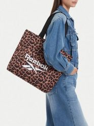 Reebok Torebka CWBEO-RBK-B-007-10 Brązowy. Brązowe shopperki damskie Reebok, bez wzorów, z materiału, bez dodatków. Za 119.99 zł.