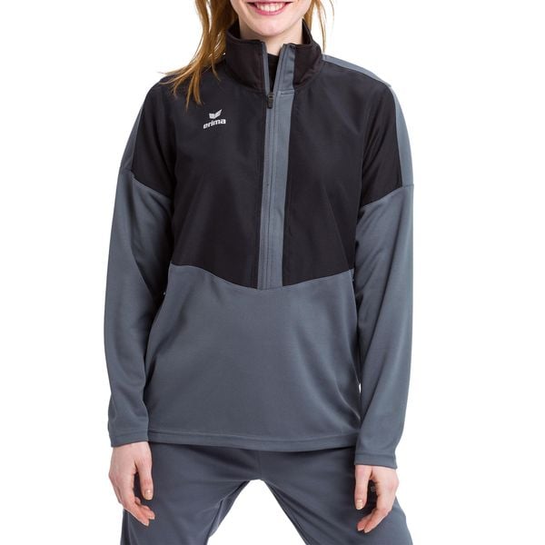 Bluza zapinana na zamek Erima Worker Squad. Czarne bluzy męskie Erima, m, bez wzorów, sportowe, bez ramiączek, bez kaptura. W wyprzedaży za 151.50 zł.