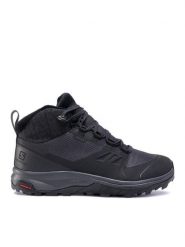 Salomon Trekkingi Outsnap Cswp W 411101 20 V0 Czarny. Czarne obuwie trekkingowe damskie Salomon, z tworzywa sztucznego, bez zapięcia. Za 489.00 zł.