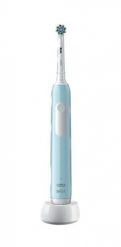 Szczoteczka elektryczna Oral-B PRO1 Caribbean Blue. Niebieskie szczoteczki elektryczne Oral-B. Za 204.99 zł.