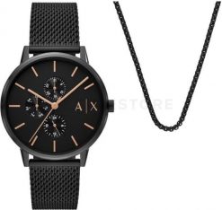 Zegarek Armani Exchange Armani Exchange AX7162SET Zegarek męski 42 mm. Zegarki męskie Armani Exchange, bez wzorów. Za 758.99 zł.