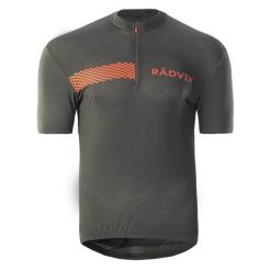 Męska Koszulka Kolarska Charlie. Brązowe bluzy męskie RADVIK, l, bez wzorów, sportowe, bez ramiączek, bez kaptura. Za 179.99 zł.