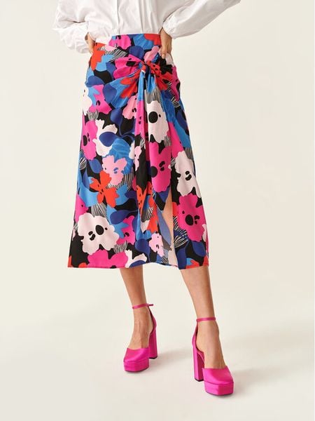 Tatuum Spódnica midi Fanna T2330.172 Kolorowy Classic Fit. Spódnice damskie Tatuum, bez wzorów, z wiskozy, midi. Za 159.99 zł.