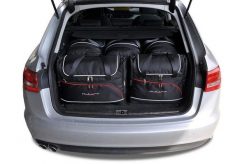 Torby Do Bagażnika Audi A6 Avant 2011-2017 5Szt Kjust. Czarne torby podróżne damskie KJUST, bez wzorów, z kauczuku. Za 1,624.00 zł.