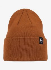 Czapka zimowa Buff Lilon - copper. Brązowe czapki damskie Buff, na zimę, bez wzorów, z dzianiny, wizytowe. Za 94.99 zł.