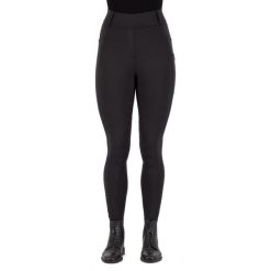 Damskie legginsy jeździeckie z pełną przyczepnością Imperial Riding Tamara. Niebieskie legginsy damskie IMPERIAL RIDING, z aplikacjami, z materiału. Za 405.50 zł.