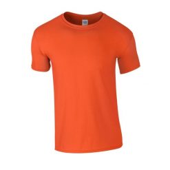 Koszulka Softstyle Dla Dorosłych Unisex. Brązowe bluzki damskie GILDAN, xl, bez wzorów, sportowe, bez kołnierzyka, bez ramiączek. Za 28.99 zł.