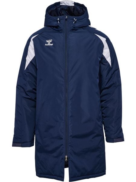 Parka Hummel Core 2.0. Białe parki damskie Hummel, xl, bez wzorów, z poliamidu, bez kołnierzyka, bez kaptura. Za 403.60 zł.