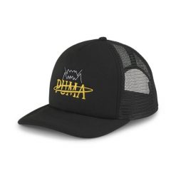 Puma Czapka Basketball Trucker 02448901. Czarne czapki damskie Puma, bez wzorów, sportowe. Za 79.99 zł.