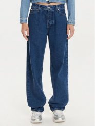 Calvin Klein Jeans Jeansy 90's J20J223996 Niebieski Loose Fit. Niebieskie jeansy damskie Calvin Klein Jeans, bez wzorów, z bawełny. Za 469.99 zł.