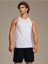 Szorty do spania z szeroką gumą w talii 2 pack - wielobarwny. Piżamy męskie Sinsay, l, bez wzorów, z gumy, bez kołnierzyka, bez ramiączek. Za 25.99 zł.