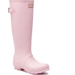 Kalosze HUNTER - Original Back Adjust WFT1001RMA Candy Floss. Czerwone kalosze damskie Hunter, bez wzorów, z kauczuku, bez zapięcia. W wyprzedaży za 379.00 zł.