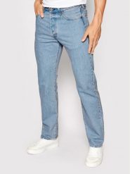 Levi's® Jeansy 501® 00501-3286 Niebieski Original Fit. Niebieskie jeansy męskie z bawełny. Za 289.99 zł.
