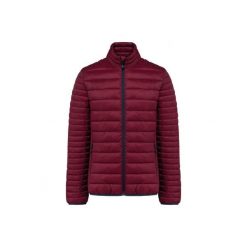 Lekka kurtka puchowa Kariban. Brązowe kurtki męskie KARIBAN, l, bez wzorów, z puchu, bez kaptura. Za 267.50 zł.