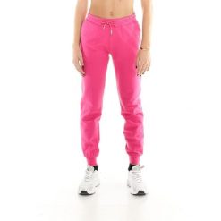 Bluza z kieszeń na co dzień na siłownię. Fioletowe bluzy damskie LEONE 1947 APPAREL, bez wzorów, z bawełny, sportowe. Za 136.83 zł.