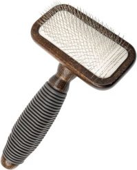 Barry King Ekskluzywna szczotka pudlówka prostokątna, dla zwierząt, drewno bukowe, stal, tworzywo TPR, wym. 11x16,9cm. Golarki i trymery Barry King. Za 65.81 zł.