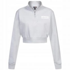 ELLESSE BLUZA DAMSKA S KOLOR SZARY. Szare bluzy damskie Ellesse, l, bez wzorów, z bawełny, sportowe, bez ramiączek, bez kaptura. Za 136.64 zł.