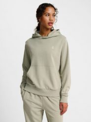 Damska bluza dresowa Hummel Pulse. Szare bluzy damskie Hummel, na jesień, xs, bez wzorów, z bawełny, klasyczne, bez ramiączek, z kapturem. Za 194.00 zł.