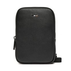 Saszetka BOSS. Czarne saszetki i nerki męskie Boss, małe. Za 499.99 zł.