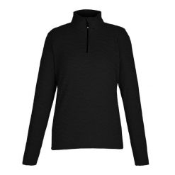 Bluza Damska Glamourize III Quilted Quarter Zip Midlayer. Czarne bluzy damskie Dare 2B, bez wzorów, sportowe, bez ramiączek, bez kaptura. Za 116.99 zł.