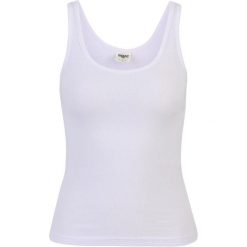 Tank Top Damski Prążkowana Ekologiczny Basic 2pak. Białe topy damskie Urban Classics, xl, bez wzorów, prążkowane, sportowe, bez kołnierzyka, bez ramiączek. Za 84.99 zł.