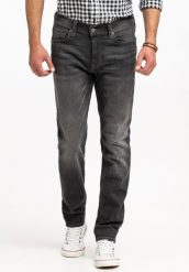 MUSTANG VEGAS SLIM MĘSKIE SPODNIE JEANSOWE JEANSY DŻINSY DENIM BLACK 1015044 4000 883. Czarne jeansy męskie Mustang, z bawełny, eleganckie. Za 199.99 zł.