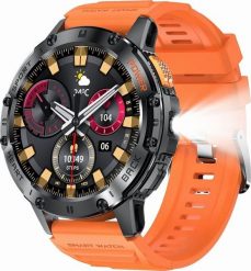 Smartwatch Gravity GT22-3 Pomarańczowy (GT22). Brązowe zegarki smartwatch Gravity, bez wzorów. Za 170.40 zł.