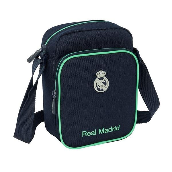 Real Madryt saszetka na ramię mini shoulder bag granatowa. Niebieskie saszetki i nerki męskie REAL MADRID, na ramię. Za 99.00 zł.